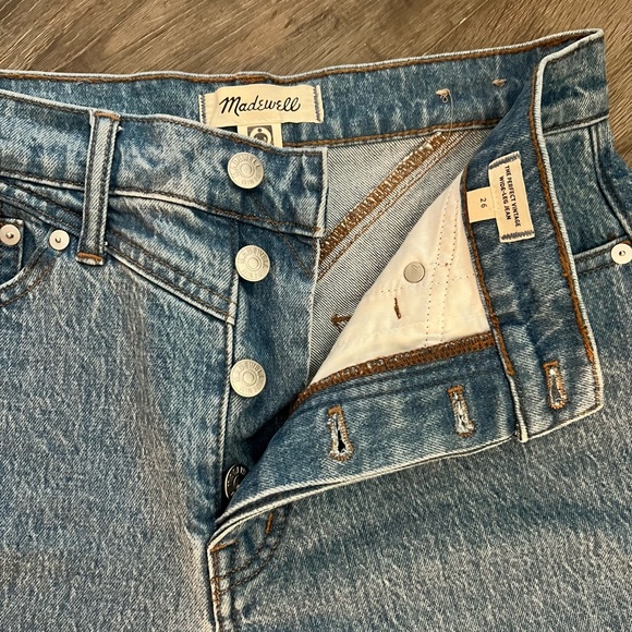 Madewell “The Perfect Vintage Wide Leg Jean” Size 26 - Picture 3 of 4